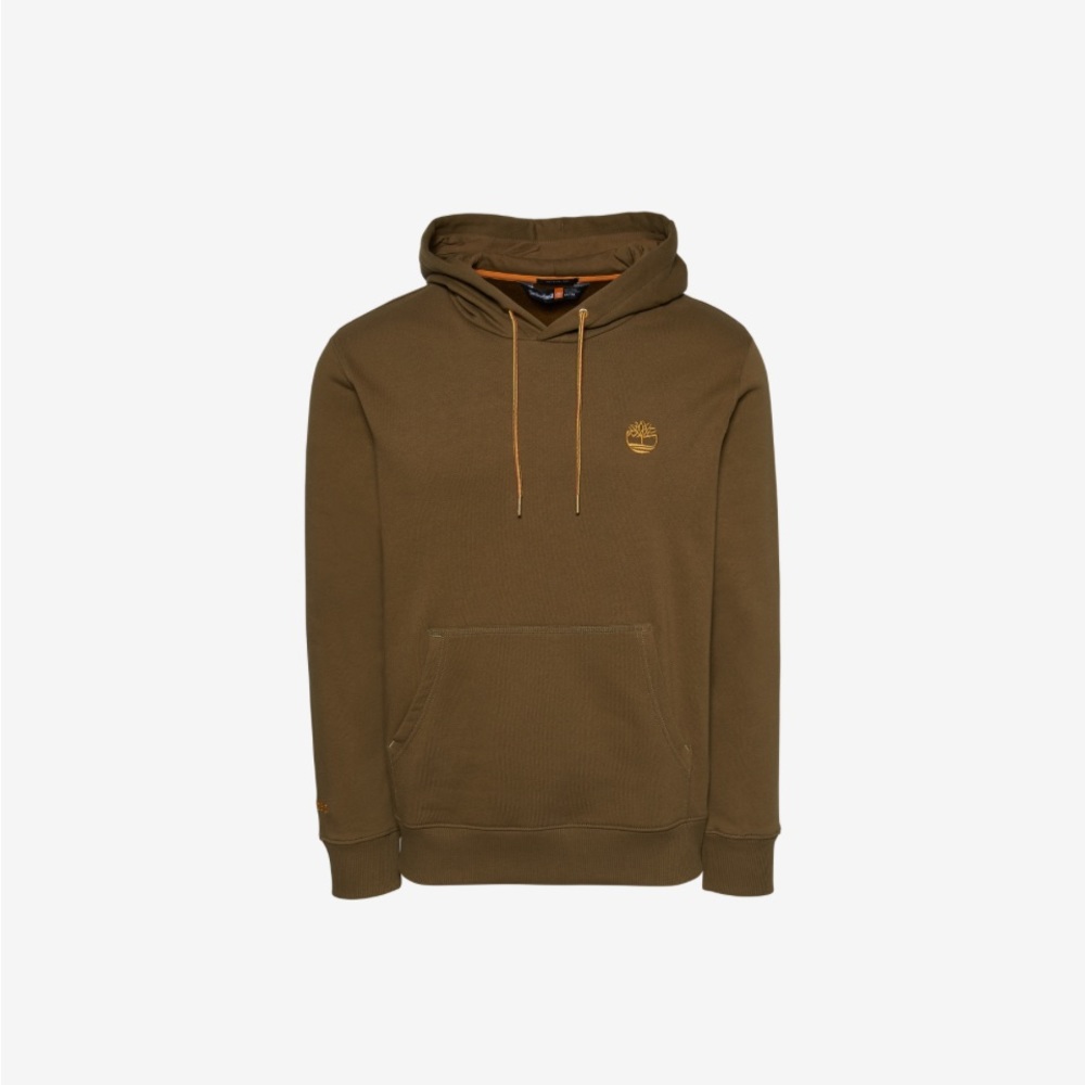 TIMBERLAND GREEN BOOTS FOR GOOD HOODIE mens small